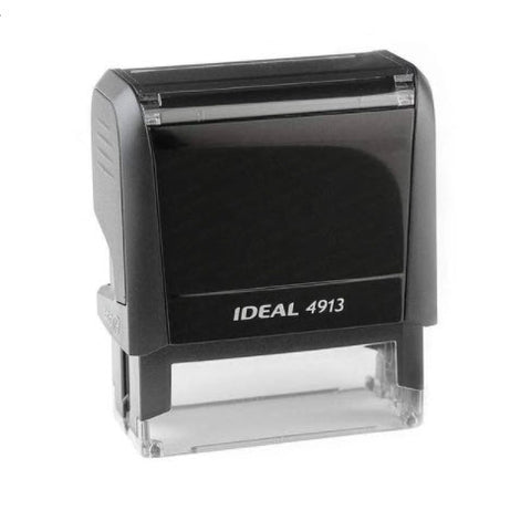 Ideal 4913 Rubber Stamp, Self-Inking