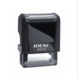 Ideal 4910 Rubber Stamp, Self-Inking