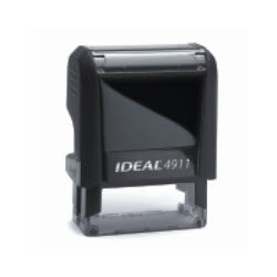 Ideal 4911 Rubber Stamp, Self-Inking